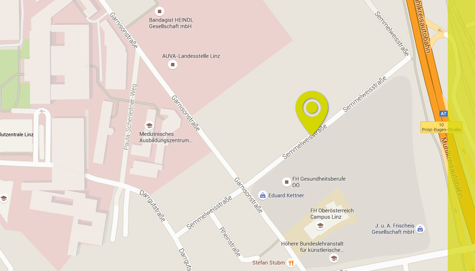 Squadro Lageplan